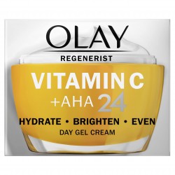 Olay Vitamin C + AHA24 Day Gel Face Cream For Bright And Even Tone 50ml 