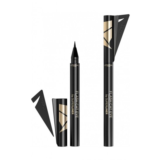 L'Oreal Paris Flash Winged Cat Eye Eyeliner 01 Black