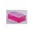 Really Useful 12 Litre Plastic Storage Box - Pink