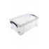 Really Useful Box 9 Litre Plastic Storage Box Clear