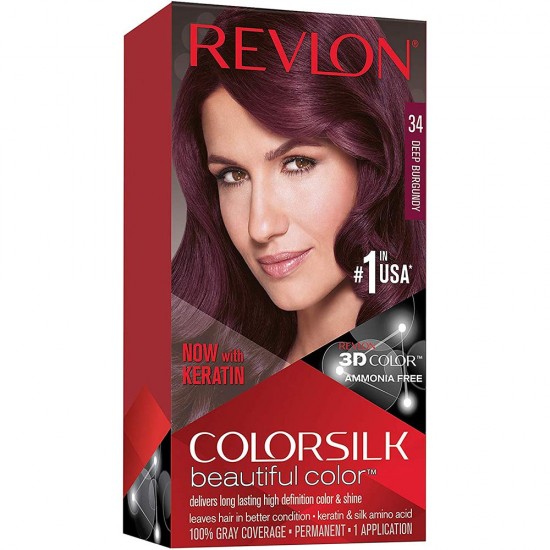 Revlon ColorSilk Hair Colour [34] deep burgundy