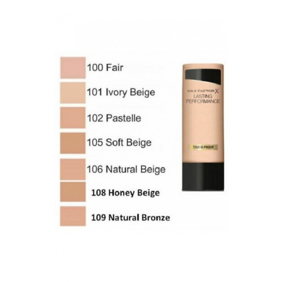  Max Factor Lasting Performance Liquid Foundation 101 Ivory Beige