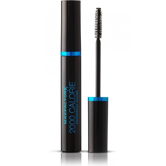 Max Factor 2000 Calorie Waterproof Volume Mascara, Smudge Proof, Black/Brown, 9 ml