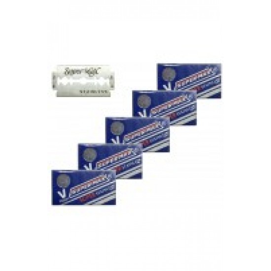 Super-Max Super Stainless Double Edge Safety Razor Blades (EACH)