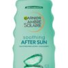Garnier Ambre Solaire After Sun Lotion, for Face & Body, with Naturally Derived Aloe Vera, Intensely Rehydrates Skin, Instant Cooling Effect, Approved by Cruelty Free International