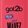 Got2b, Vegan, gotcurlz, Beach Waves Hydrating Hair Spray, Infused with Coconut Water, Curl Enhancing, 150ml