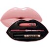 W7 | Kiss Kit Lip Gift Set | Colorway: Mauve Over - Deep Pink Colors | Lipstick, Lip Liner and Gloss